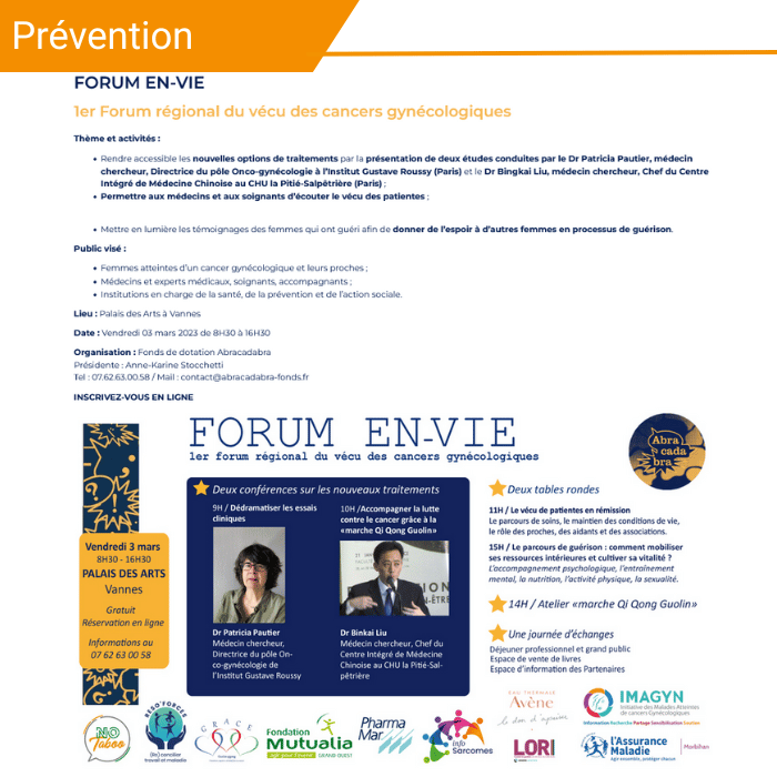 Participation au Forum En-Vie