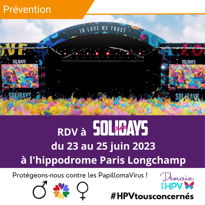 Intervention à Solidays 2023