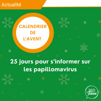 Le calendrier de l&rsquo;avent HPV