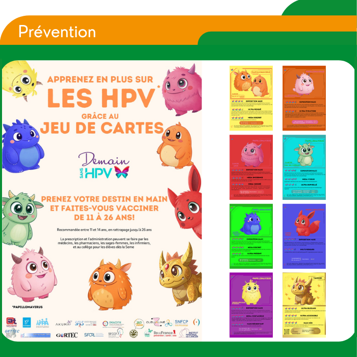 Un jeu de cartes pour parler du HPV