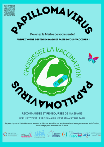 6 Carte cancer col de l'utérus dos