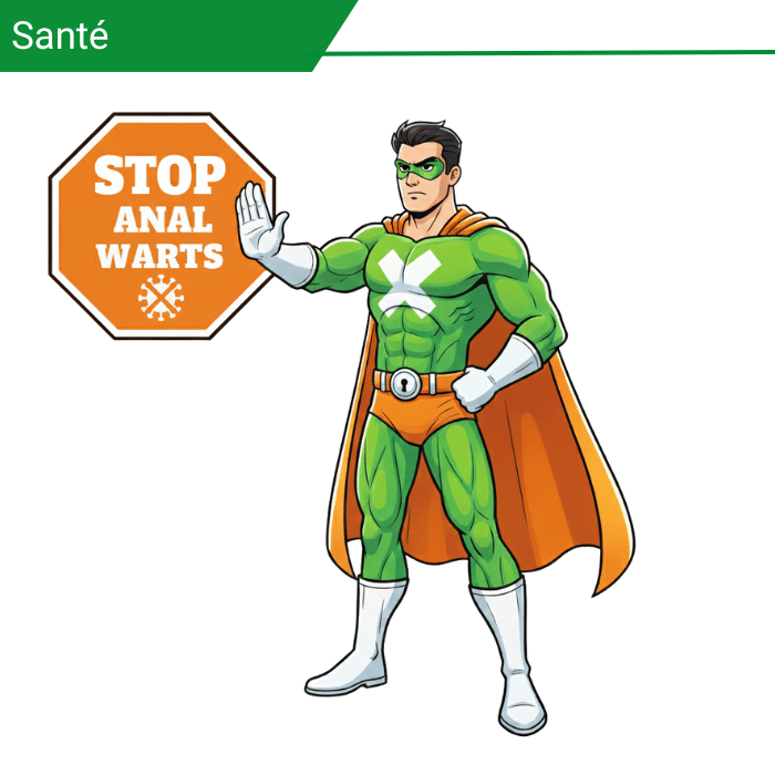 Verrues au niveau de l&rsquo;anus