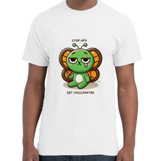 T-shirt manches courtes Mascotte Vaccination T-shirt manches courtes Mascotte Vaccination