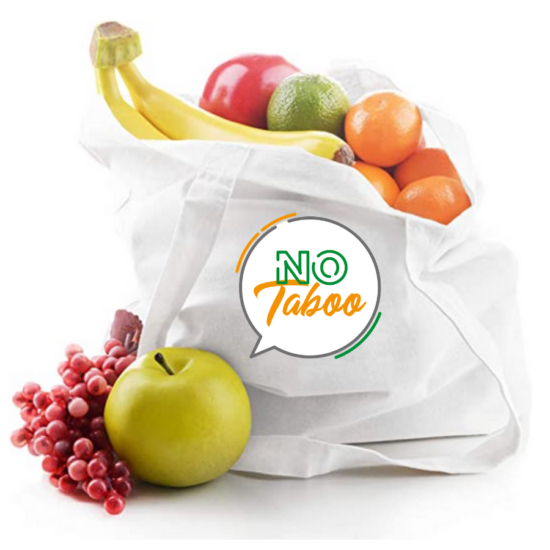 Sac fourre-tout en coton Sac fourre-tout en coton